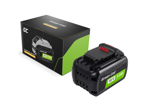 Green Cell Baterie Li-Ion pentru scule electrice DeWalt XR 18V 9Ah/FLEXVOLT 54V 3Ah Acumulator de înlocuire DCB547