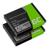 2x Baterie Green Cell ® NB-6L pentru Canon PowerShot ELPH 500HS SX 240HS 270HS 280HS 510HS 520HS 530HS Li-Ion 1000mAh 3.7V