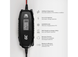 Green Cell Intelligente Batterieladegeräte tester für Auto Motorrad AGM 6/12V