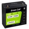 Green Cell CUBE LiFePO4 Baterie 20Ah 12.8V 256Wh litiu-fier-fosfat pentru Tractor, Mașină de tuns iarba, Vehicule electrice