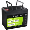 Green Cell CUBE LiFePO4 Baterie 80Ah 12.8V 1024Wh litiu-fier-fosfat pentru Sisteme Fotovoltaice, Camping, Bărci Marine