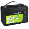 Green Cell CUBE LiFePO4 Baterie 100Ah 12.8V 1280Wh litiu-fier-fosfat pentru Sisteme Fotovoltaice, Rulote, Bărci Marine