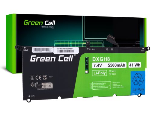 Baterie pentru laptop Green Cell Dell XPS 13 9370 9380 Dell Inspiron 13 3301 5390 7390 Dell Vostro 13 5390