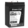 Green Cell CUBE AGM IP54 6V 4Ah VRLA acumulator plumb acid baterie fara mentenanta jucării sisteme de alarma