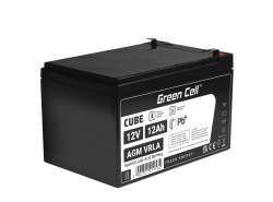 Green Cell® AGM 12V 12Ah VRLA acumulator plumb acid baterie fara mentenanta jucării sisteme de alarma