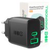 Green Cell PowerSource Duo30 încărcător USB/USB-C negru, adaptor de alimentare 30 W cu Power Delivery