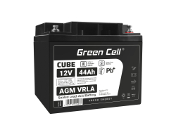 Green Cell® AGM 12V 44Ah VRLA acumulator plumb acid baterie fara mentenanta fotovoltaice autorulote camion