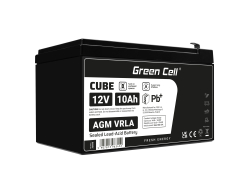 Green Cell® AGM 12V 10Ah VRLA acumulator plumb acid baterie fara mentenanta UPS sisteme de alimentare