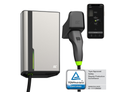 Green Cell HabuDen Wallbox 11kW 22kW 32A 7,5m Cablu Tip 2 Stație de încărcare EV pentru mașini electrice App GC Bluetooth WiFi