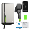 Green Cell GC HabuDen Wallbox 11kW 22kW 32A 5m NFC Cablu Tip 2 Stație de încărcare EV pentru mașini electrice App GC BT WiFi