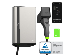 Green Cell GC HabuDen Wallbox 11kW 22kW 32A 7,5m NFC Cablu Tip 2 Stație de încărcare EV pentru mașini electrice App GC BT WiFi