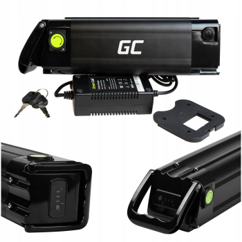 Accumulator Battery Green Cell Silverfish 24V 10.4Ah 250Wh for Electric Bike E-Bike Pedelec