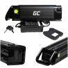 Accumulator Battery Green Cell Silverfish 24V 10.4Ah 250Wh for Electric Bike E-Bike Pedelec