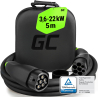 GC Snap Cablu Tip 2 de încărcare EV 11kW / 22kW 5m pentru Tesla Model 3 S X Y, VW ID.3, ID.4, Kia EV6, Audi E-Tron, Fiat 500e