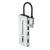 Adaptor Basic HUB Greencell USB-A 4in1 (4×USB 3.0) – transfer rapid până la 5 Gb/s, carcasă din aluminiu