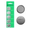 Greencell Blister 5x baterie litianică CR2032 3V 220mAh guzikă pentru cheie, ceas, telecomandă, cântar