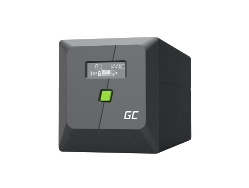 Zasilacz awaryjny UPS Greencell 1000VA 600W PowerProof cu display LCD