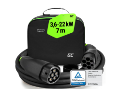 GC Snap Cablu Tip 2 de încărcare EV 11kW 22kW 7m pentru Tesla Model 3 S X Y, Kia EV6, Hyundai IONIQ 5, BMW i3, Ford Mach-E