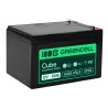 Greencell AGM VRLA 12V 12Ah acumulator fără întreținere pentru casă de marcat, jucării, camere (151x98.5x95mm)