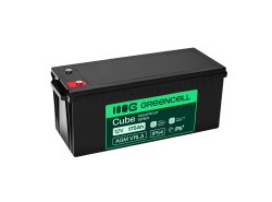 Greencell AGM VRLA 12V 175Ah acumulator fără întreținere pentru bărci, fotovoltaice, panouri solare (532x207x220mm)