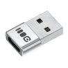 Adaptare Plug&Play Greencell 2.4A USB-A la USB-C 480 Mbps 12W aluminiu