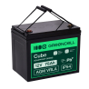 Green Cell CUBE AGM IP54 12V 75Ah VRLA acumulator plumb acid baterie fara mentenanta fotovoltaice autorulote camion