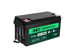 Green Cell® AGM 12V 65Ah VRLA acumulator plumb acid baterie fara mentenanta cositoare scuter barcă