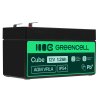 Green Cell® AGM 12V 1.2Ah VRLA acumulator plum acid baterie fara mentenanta jucării sisteme de alarma