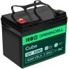 Green Cell® AGM 12V 33Ah VRLA acumulator plumb acid baterie fara mentenanta cositoare scuter barcă