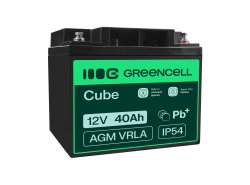 Baterie AGM GEL 12V 40Ah baterie cu plumb Green Cell întreținere pentru bicicletă și tractor