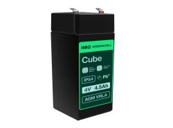 Green Cell® AGM 4V 4.5Ah VRLA acumulator plumb acid baterie fara mentenanta jucării sisteme de alarma