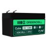 Green Cell® AGM 12V 1.3Ah VRLA acumulator plumb acid baterie fara mentenanta jucării sisteme de alarma