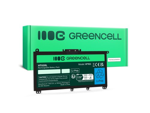 Baterie Green Cell HT03XL L11119-855 pentru HP 250 G7 G8 255 G7 G8 240 G7 G8 245 G7 G8 470 G7, HP 14 15 17, HP Pavilion 14 15