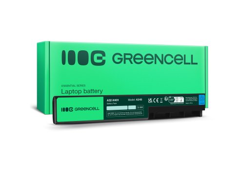 Baterie Green Cell A32-X401 pentru Asus X501 X501A X501A1 X501U X401 X401A X401A1 X401U X301 X301A F501 F501A F501U