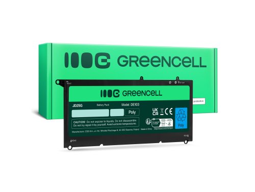 Baterie Green Cell 90V7W JD25G pentru Dell XPS 13 9343 9350