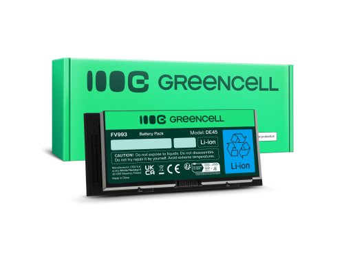 Baterie Green Cell FV993 FJJ4W PG6RC R7PND pentru Dell Precision M4600 M4700 M4800 M6600 M6700 M6800